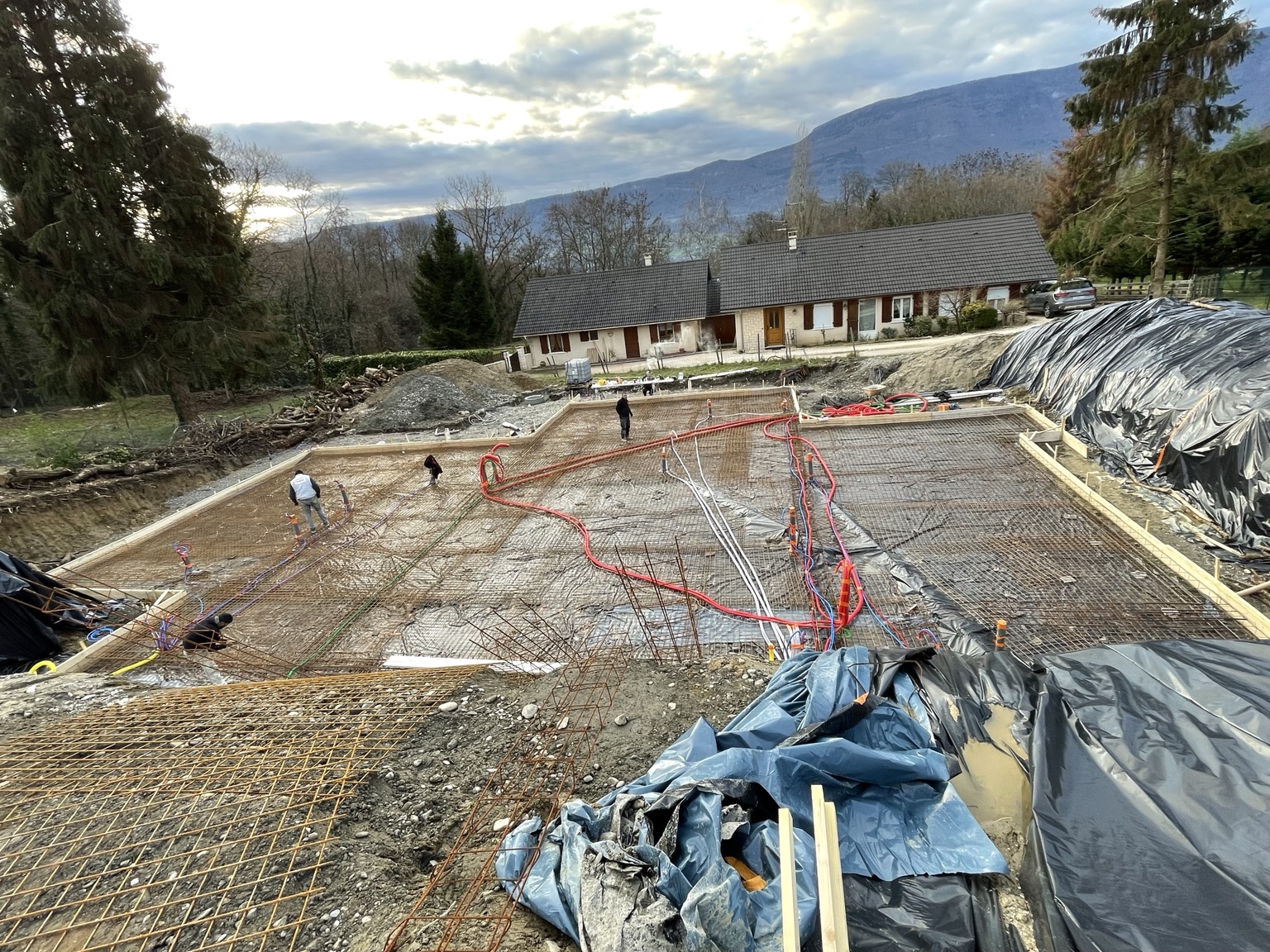 Avant les travaux à Chambéry-le-Vieux