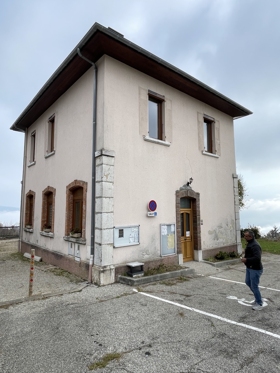 Avant les travaux à La Chapelle-du-Mont-du-Chat