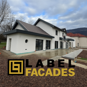 Isolation extérieure en laine de roche 160 mm Ecorock Duo – Label Facades