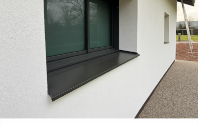 Isolation extérieure en laine de roche 160 mm Ecorock Duo à Virignin