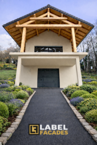 Ravalement de façades à Saint-Jean-d’Arvey – Finition grattée | Label Façades