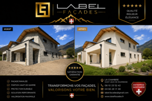 Façadier RGE à Saint-Jean-de-Maurienne | Isolation extérieure, Ravalement de façades & Enduits