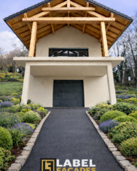 Ravalement de façades à Saint-Jean-d’Arvey – Finition grattée | Label Façades