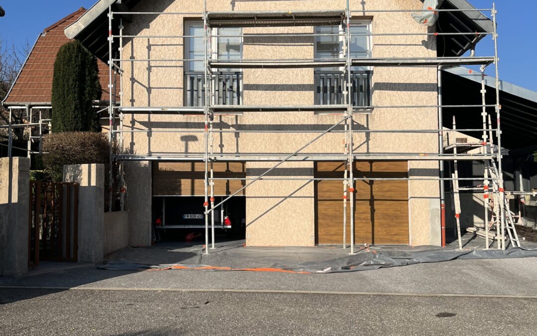 Ravalement de façades à Chambéry